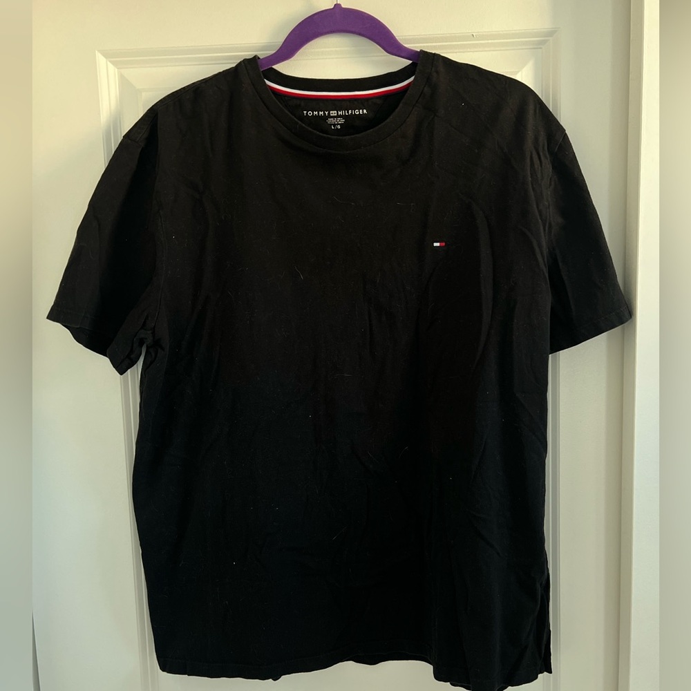 Tommy Hilfiger Black Short Sleeve Tee